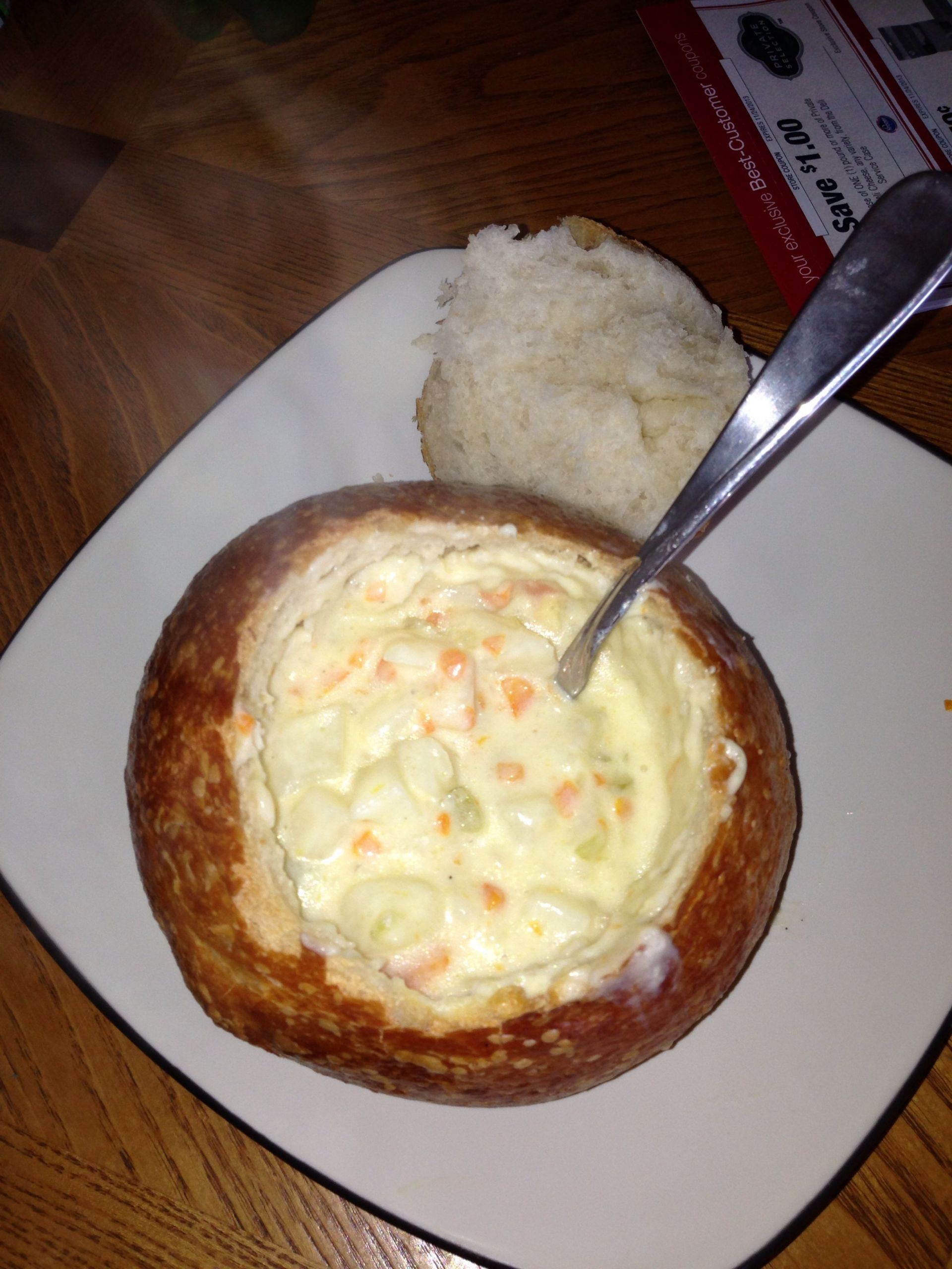 Panera Bread Baked Potato soup Bread Bowl Luxury My Very Own Homemade Creamy Potato soup too Delicious for