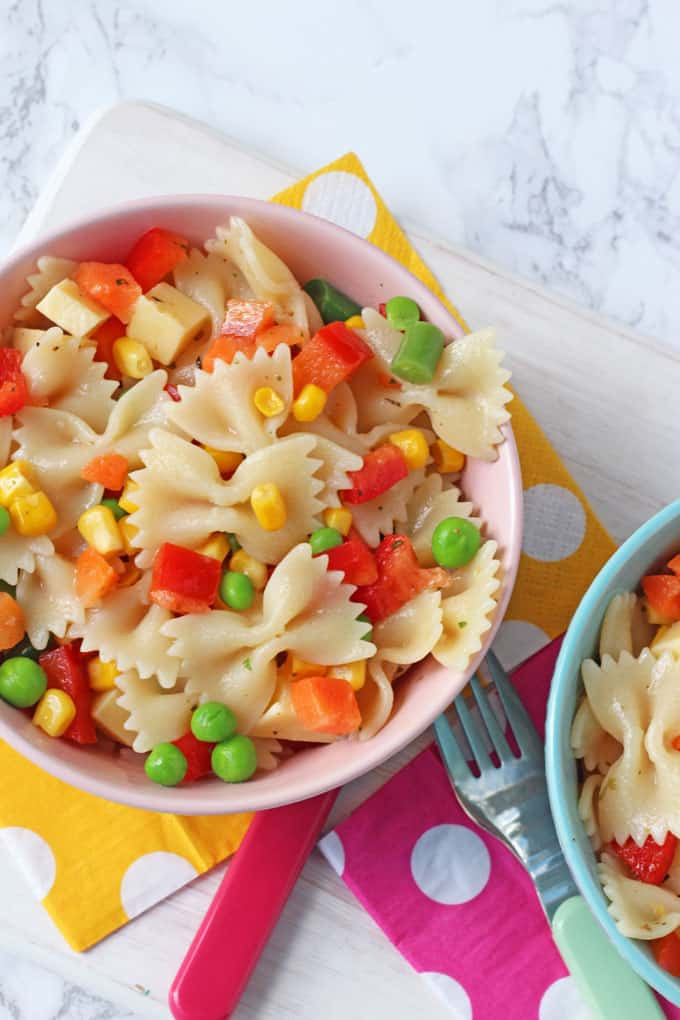 Pasta Salad for Kids Awesome Easy Pasta Salad for Kids My Fussy Eater