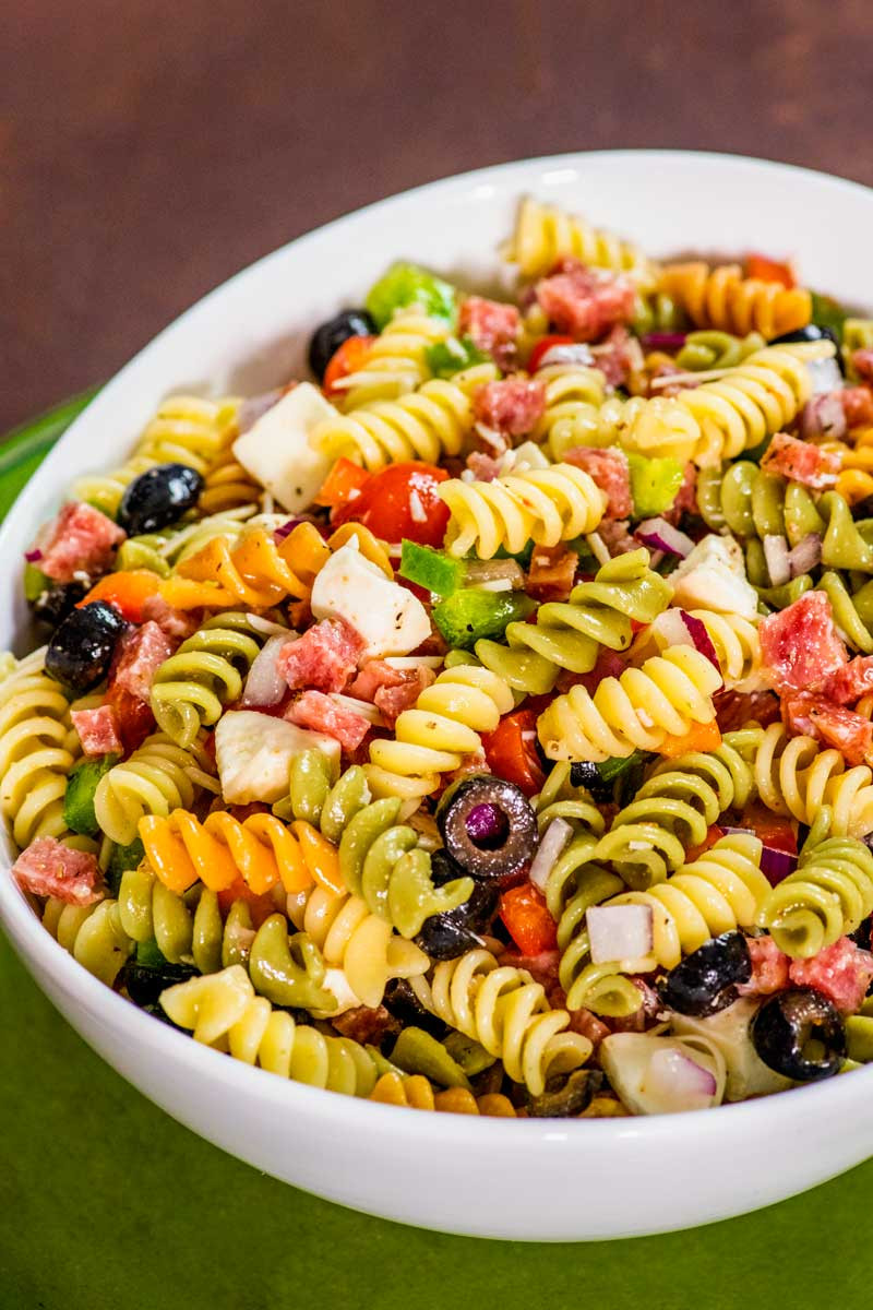 Pasta Salad with Italian Dressing Best Of Rotini Pasta Salad with Italian Dressing