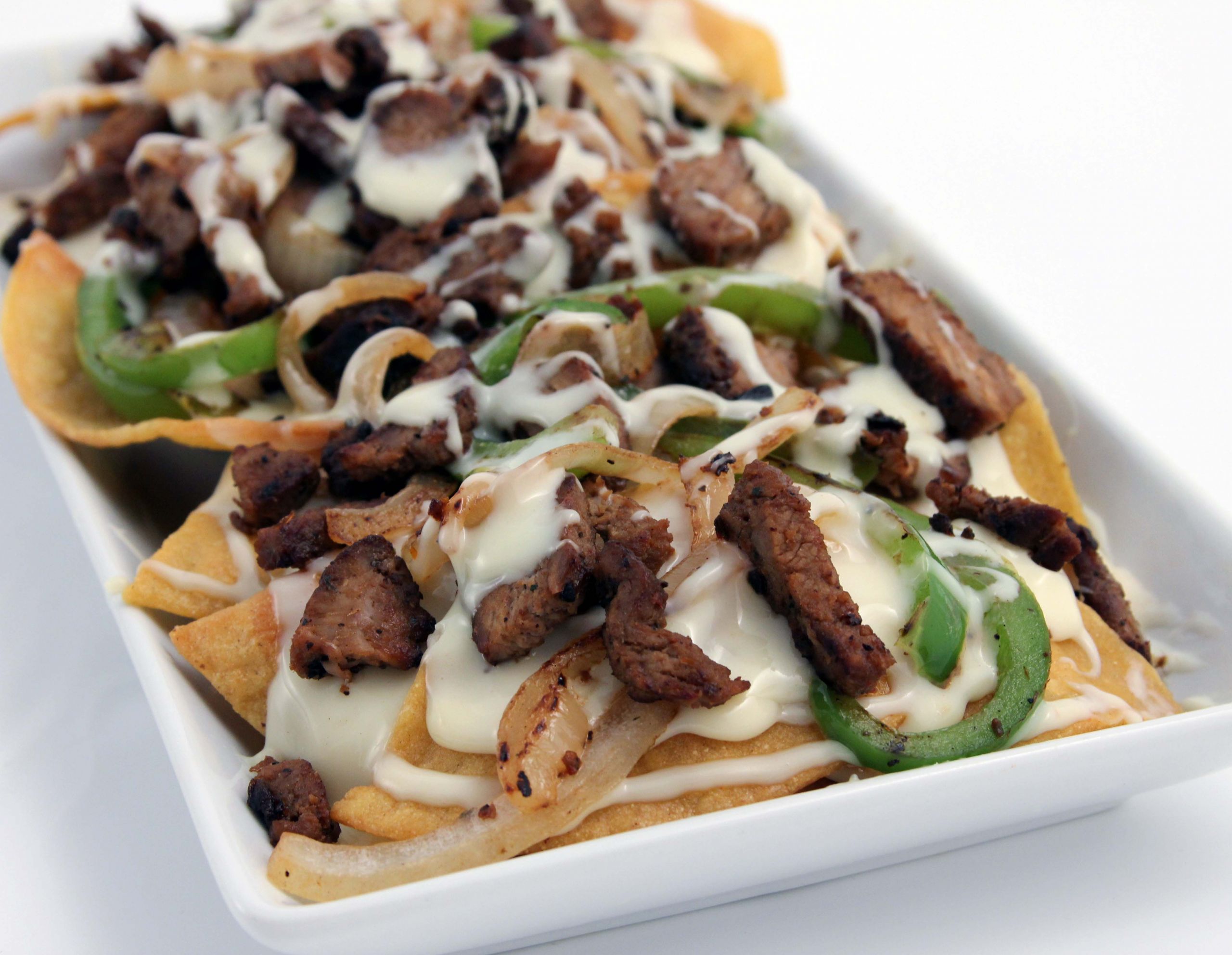 Homemade Philly Cheese Steak Nachos
 : Best Ever and so Easy