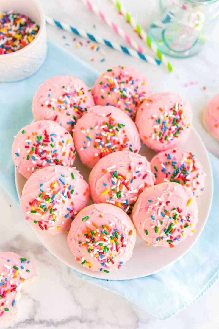 Best Pink Sugar Cookies