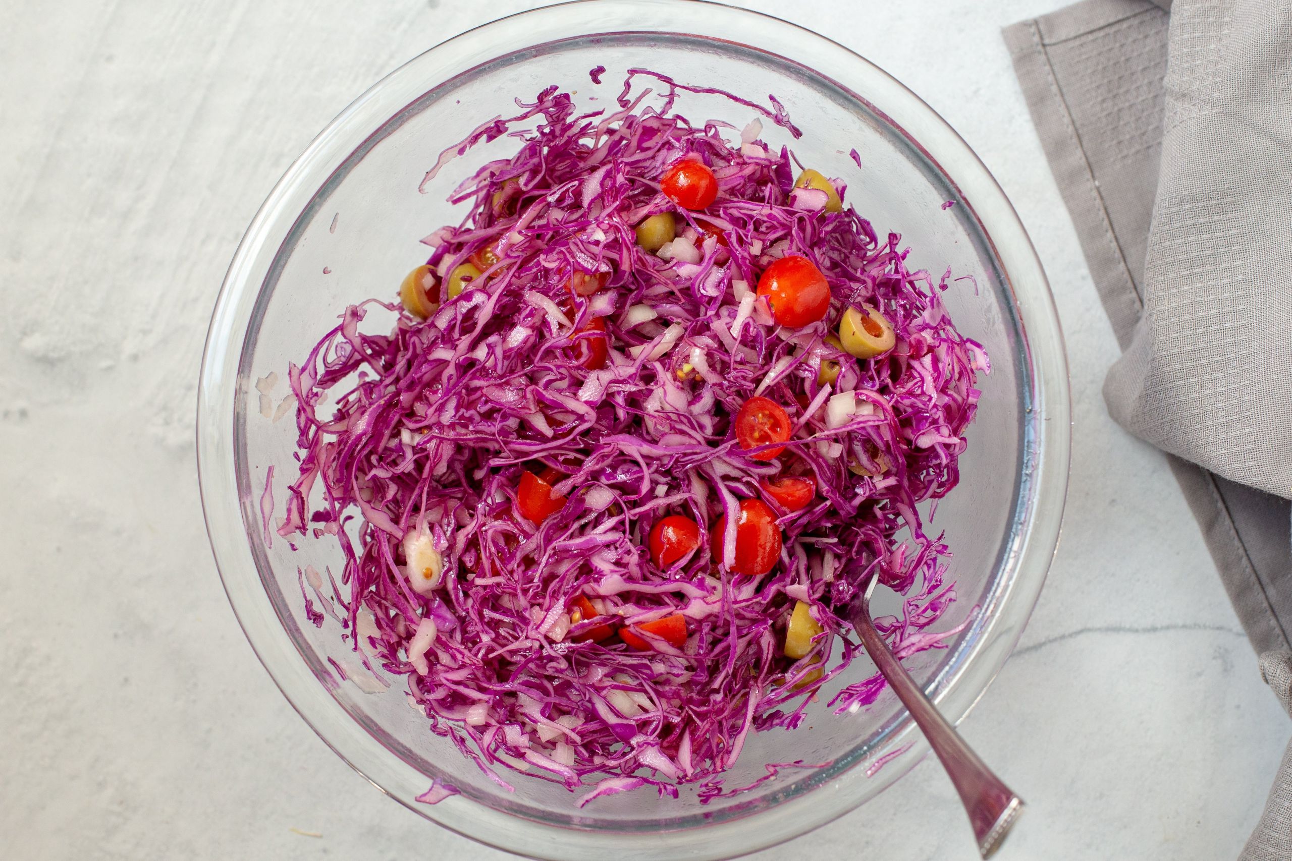 Purple Cabbage Salad Best Of Amazing Purple Cabbage Salad Momsdish