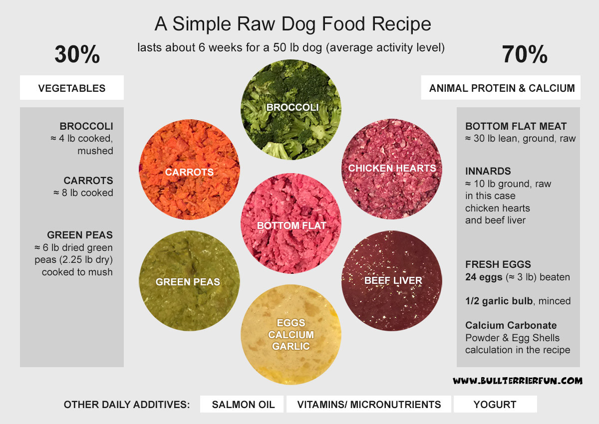 Raw Dog Food Diet Recipes Elegant Djammy S Homemade Raw Dog Food Recipe Strictly Bull Terriers
