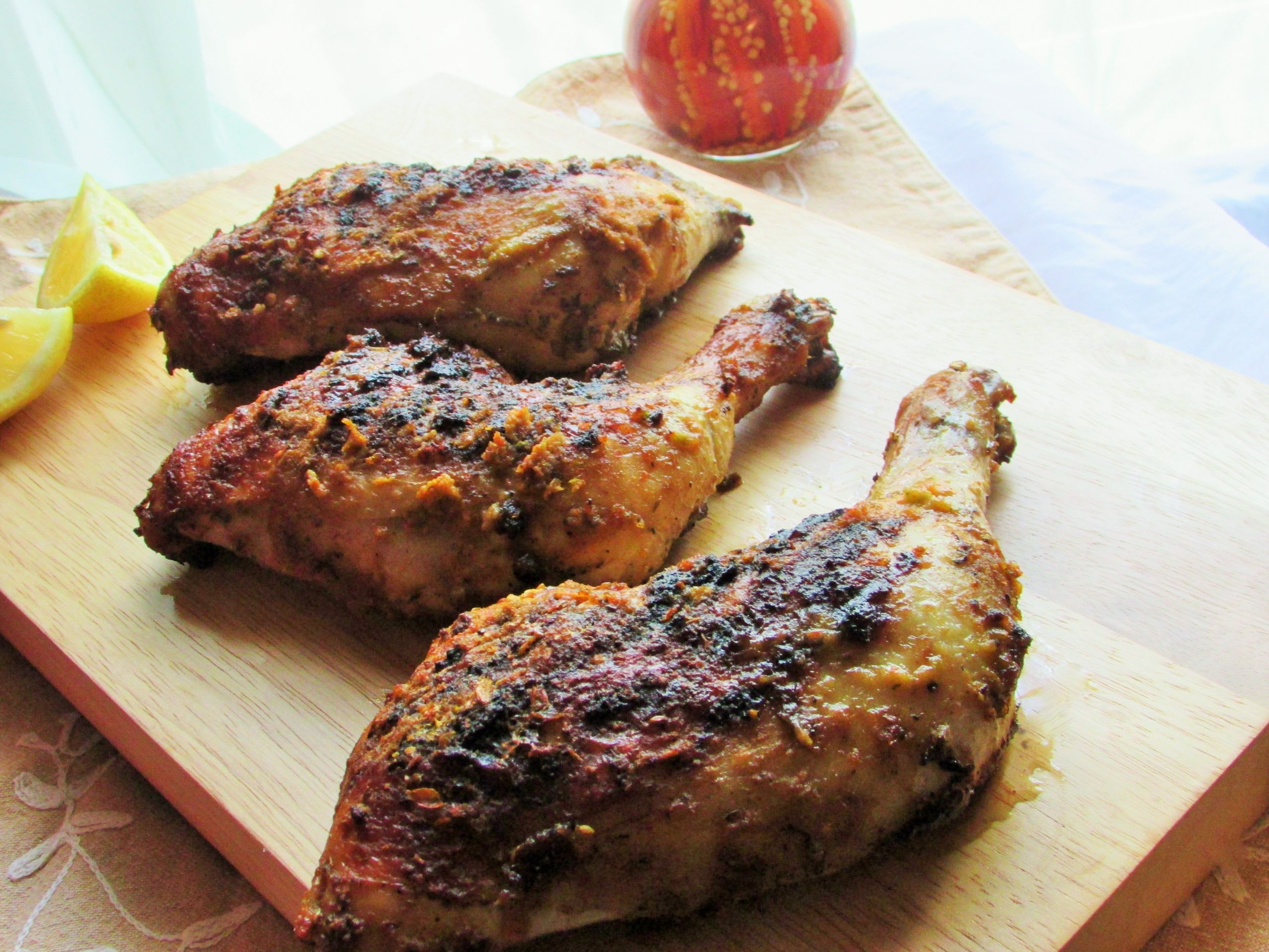 Roasted Chicken Leg and Thigh Fresh Roasted Spicy Chicken Legs