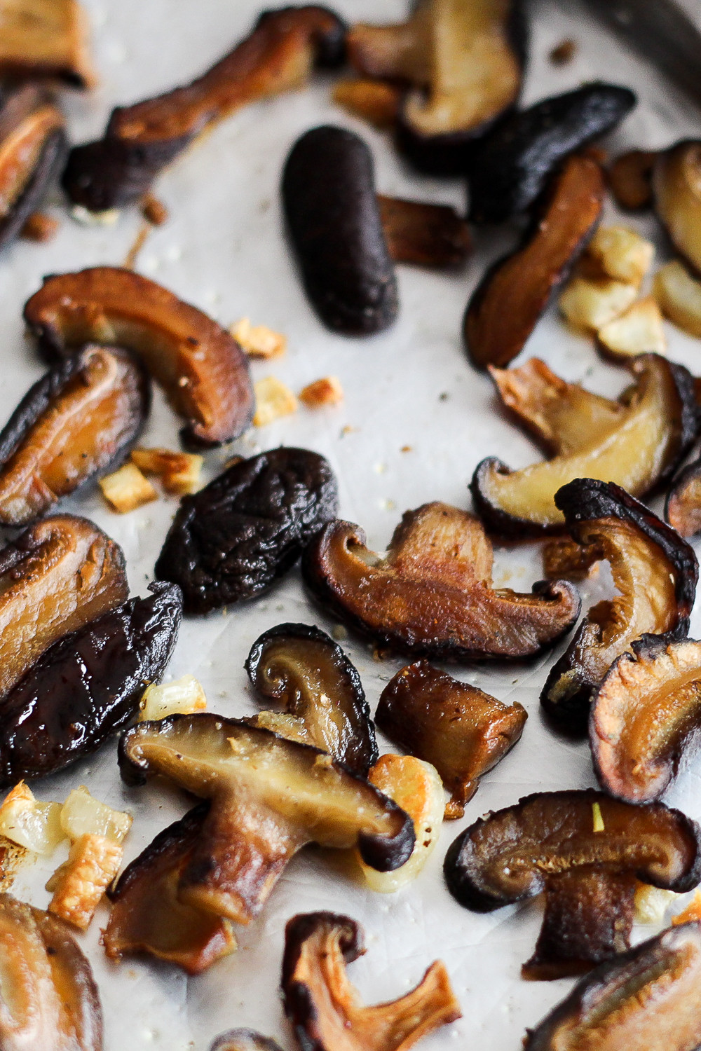 Roasted Shiitake Mushrooms Elegant Garlicky Roasted Shiitake Mushrooms — Worthy Pause