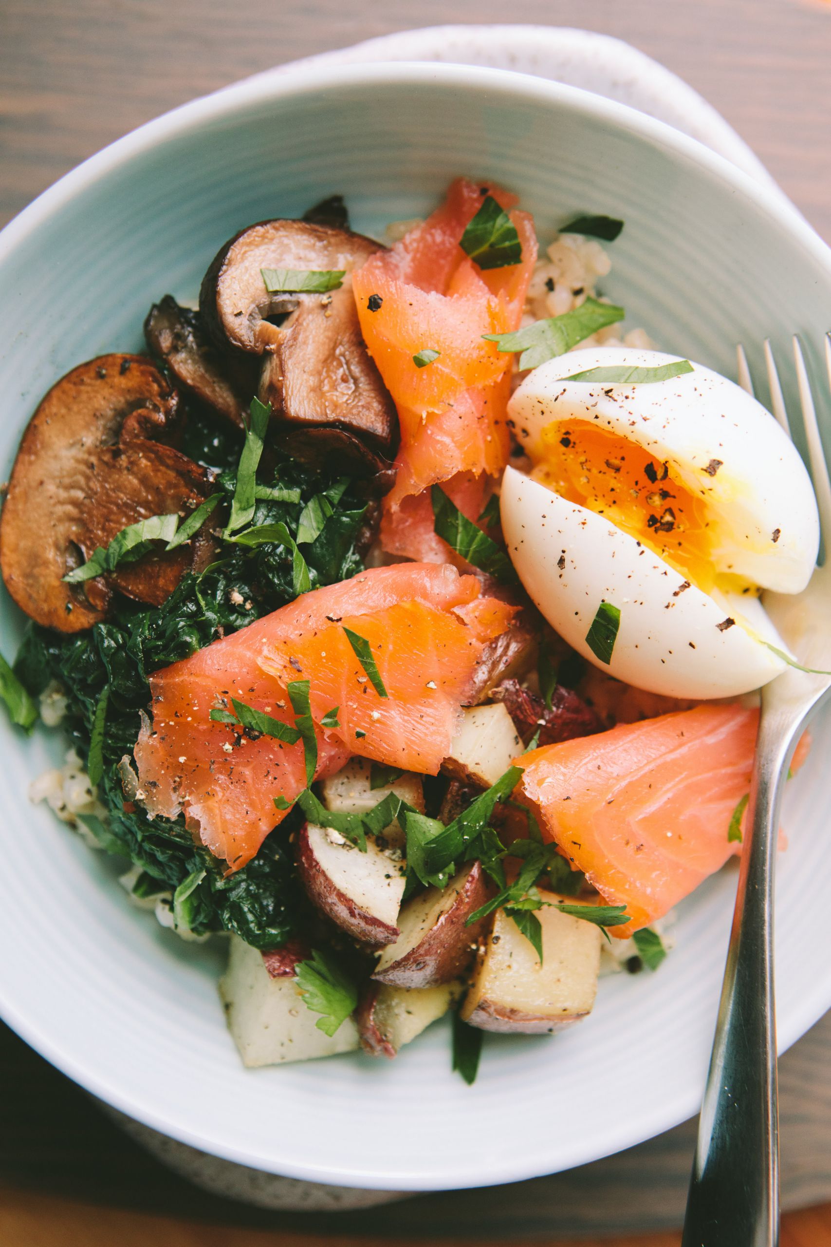Salmon Breakfast Recipe Beautiful Smoked Salmon Breakfast Bowl with A 6 Minute Egg — A