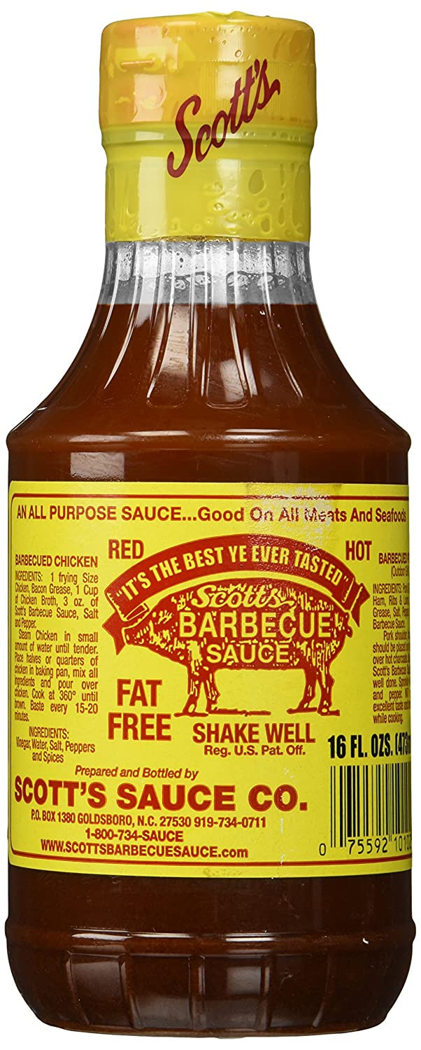 Scotts Bbq Sauce Luxury Scotts Carolina Barbecue Sauce 16 Ounce by Unknown