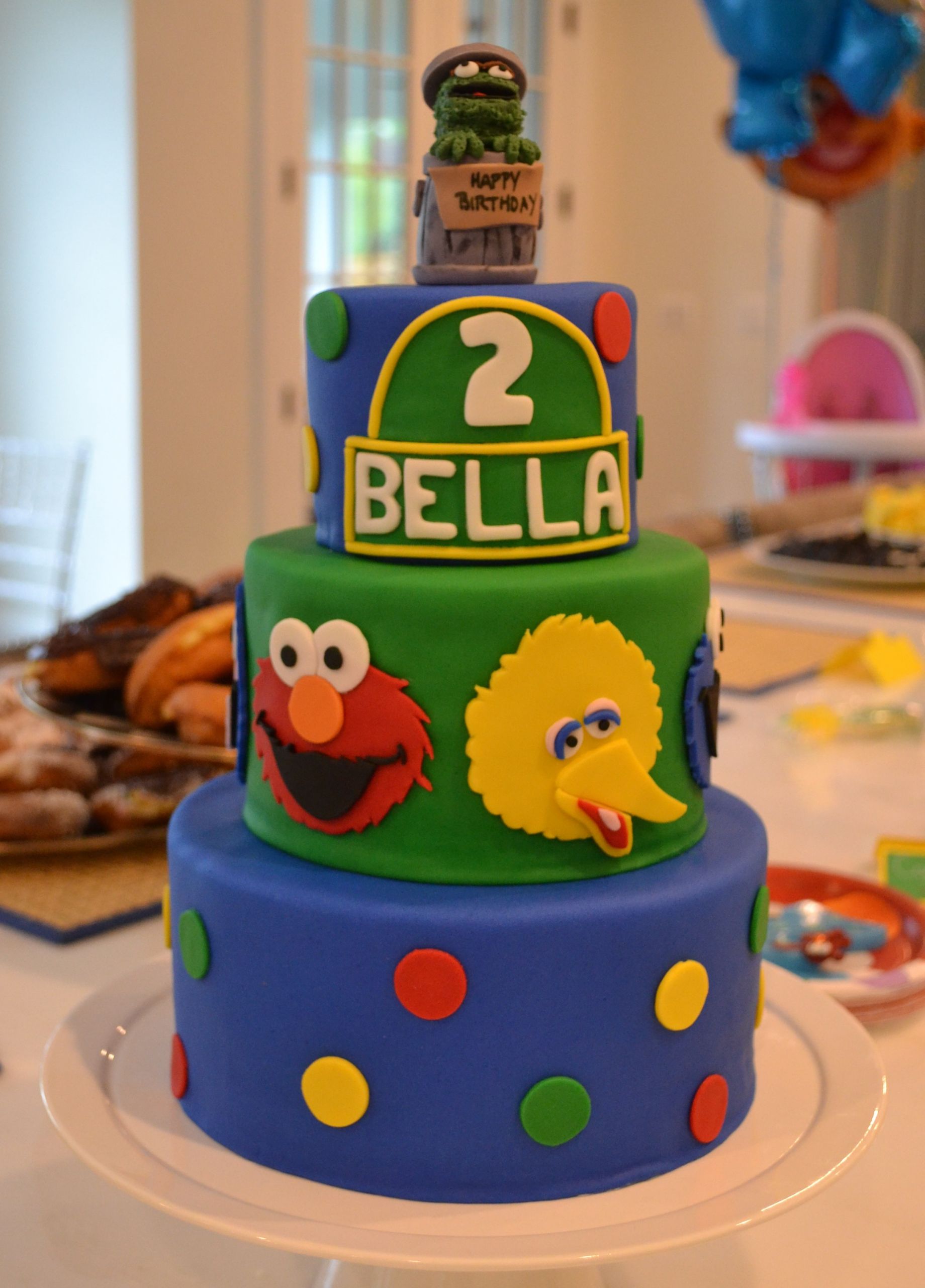 All Time Best Sesame Street Birthday Cake