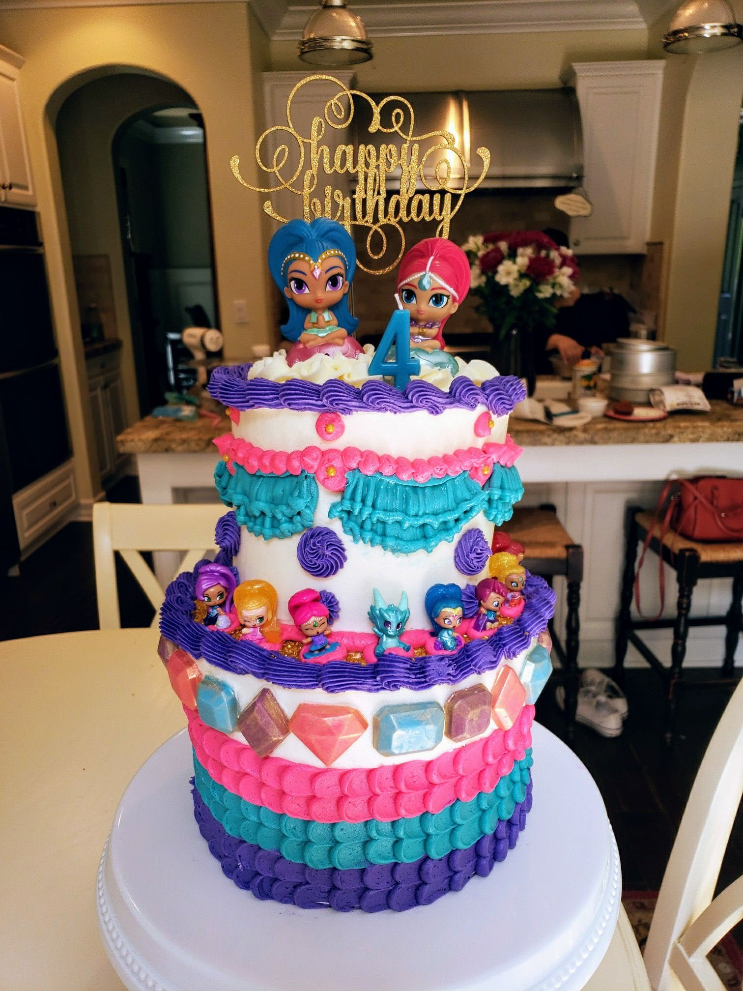 Top 15 Most Popular Shimmer and Shine Birthday Cake