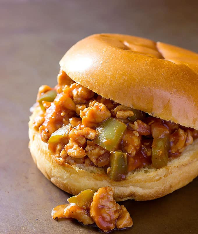 Sloppy Joes with Bbq Sauce Beautiful Bbq Chicken Sloppy Joes the wholesome Dish