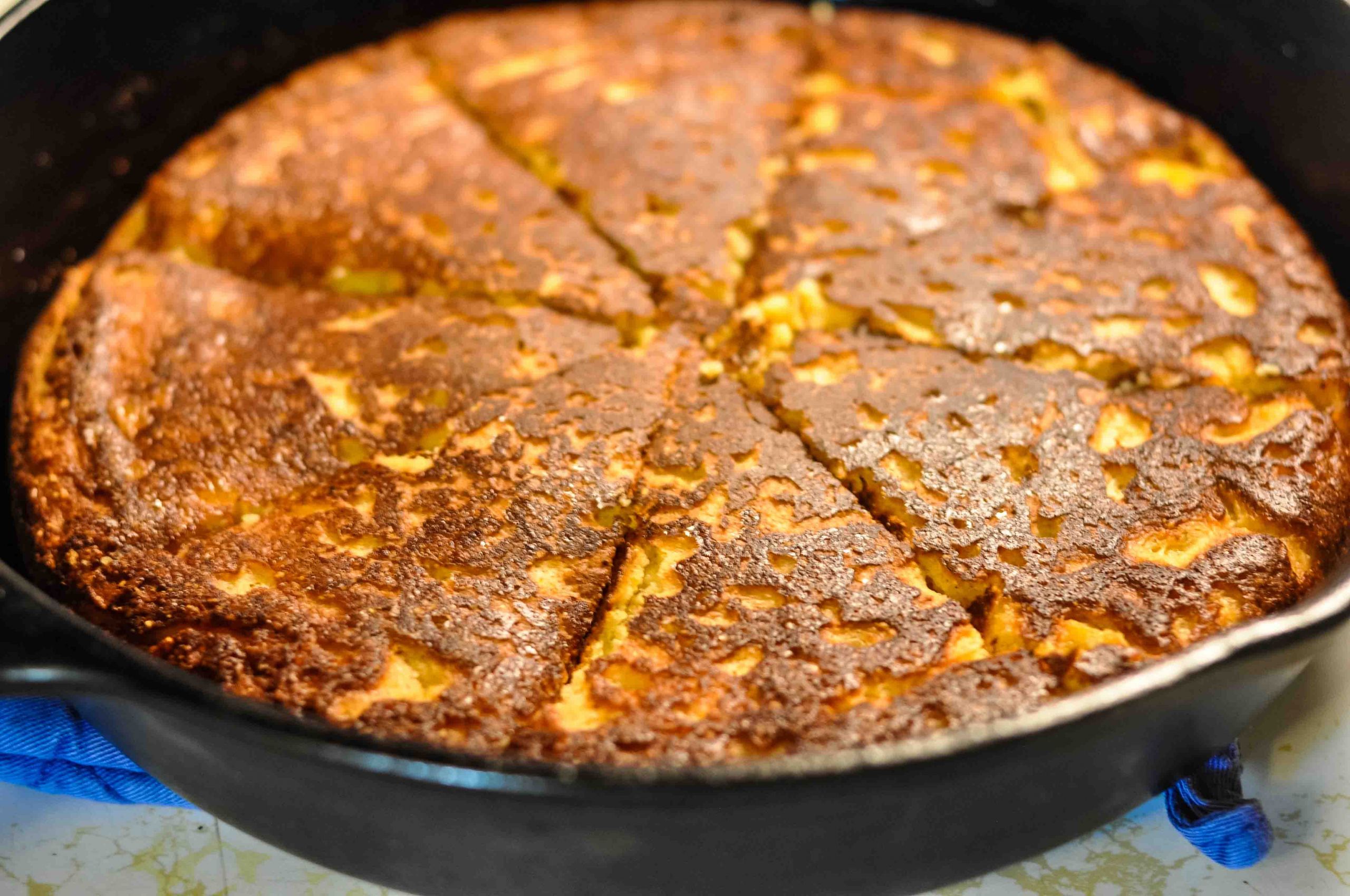 Southern Skillet Cornbread Awesome southern Cornbread Cast Iron Skillet