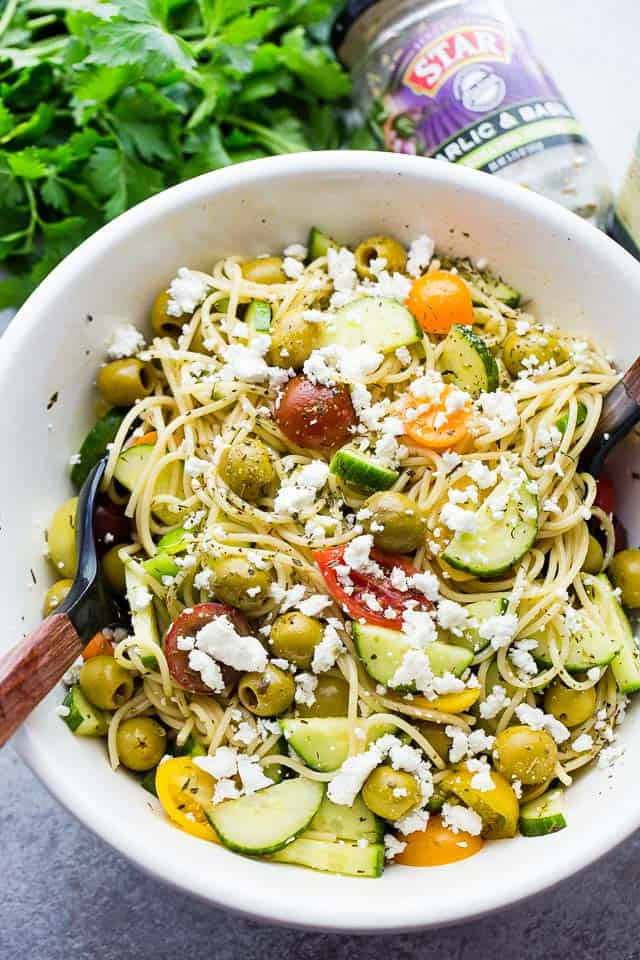 Spaghetti Salad Recipes Awesome Spaghetti Salad Recipe