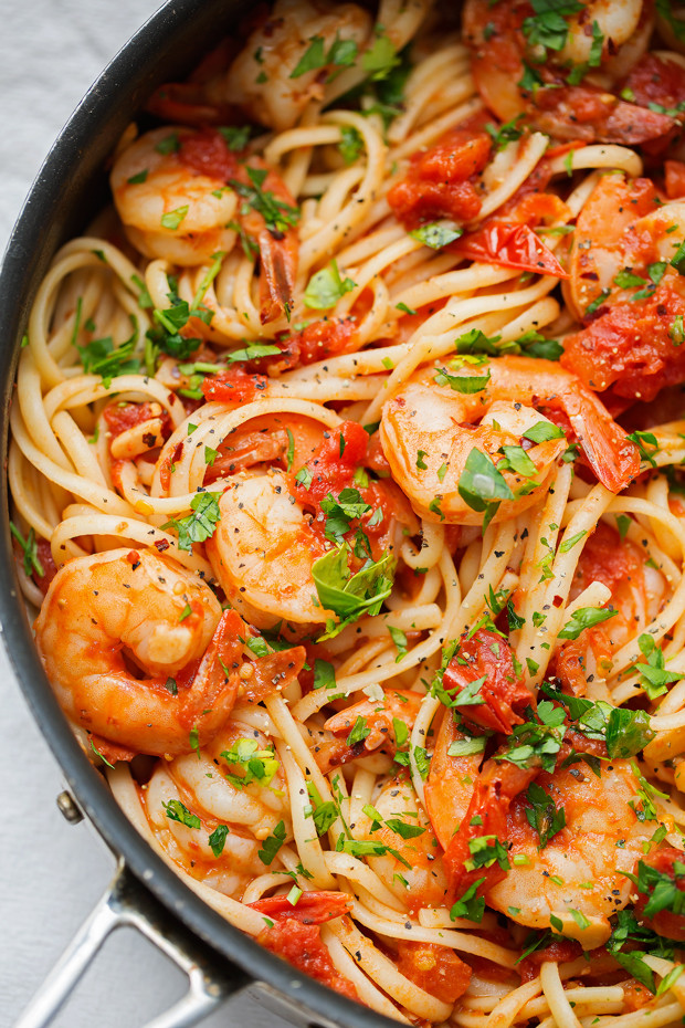 The top 15 Spicy Shrimp Pasta Recipes