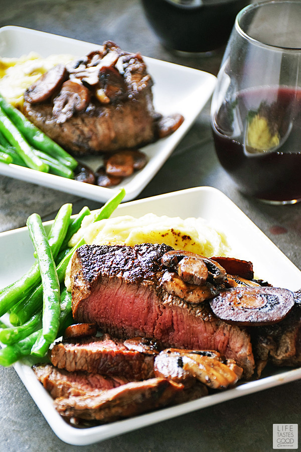 Easy Steak Dinner for Two
 to Make at Home