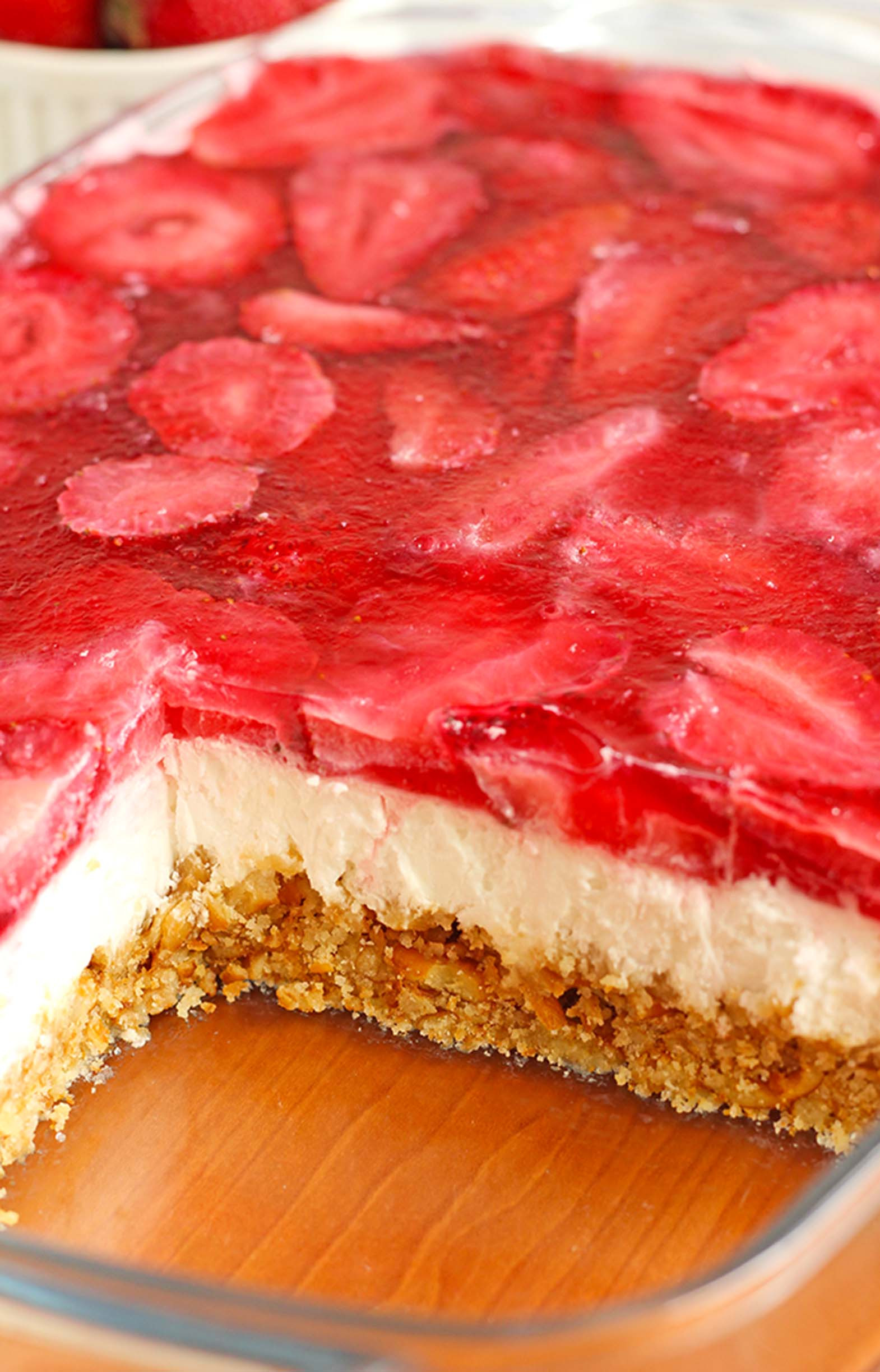 All Time Best Strawberry Jello Pretzel Dessert Easy Recipes To Make 