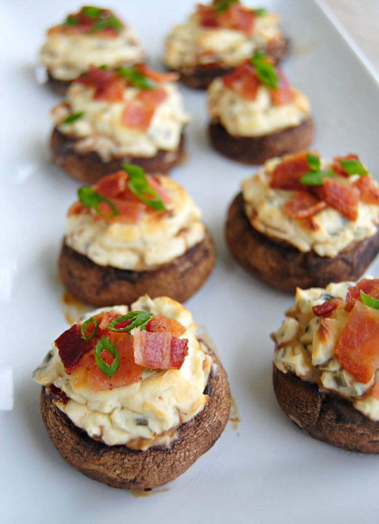 All Time Best Stuffed Mushrooms Cream Cheese Bacon