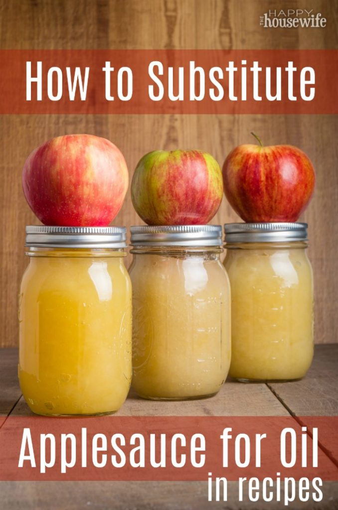 Substitute for Applesauce In Baking Lovely How to Substitute Applesauce for Oil In Baking the Happy