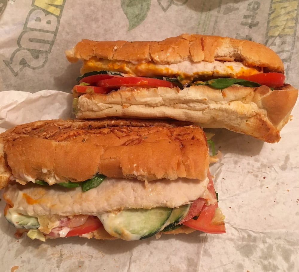 Subway Oven Roasted Chicken Best Of Oven Roasted Chicken Wednesday $6 Sub Of the Day Yelp