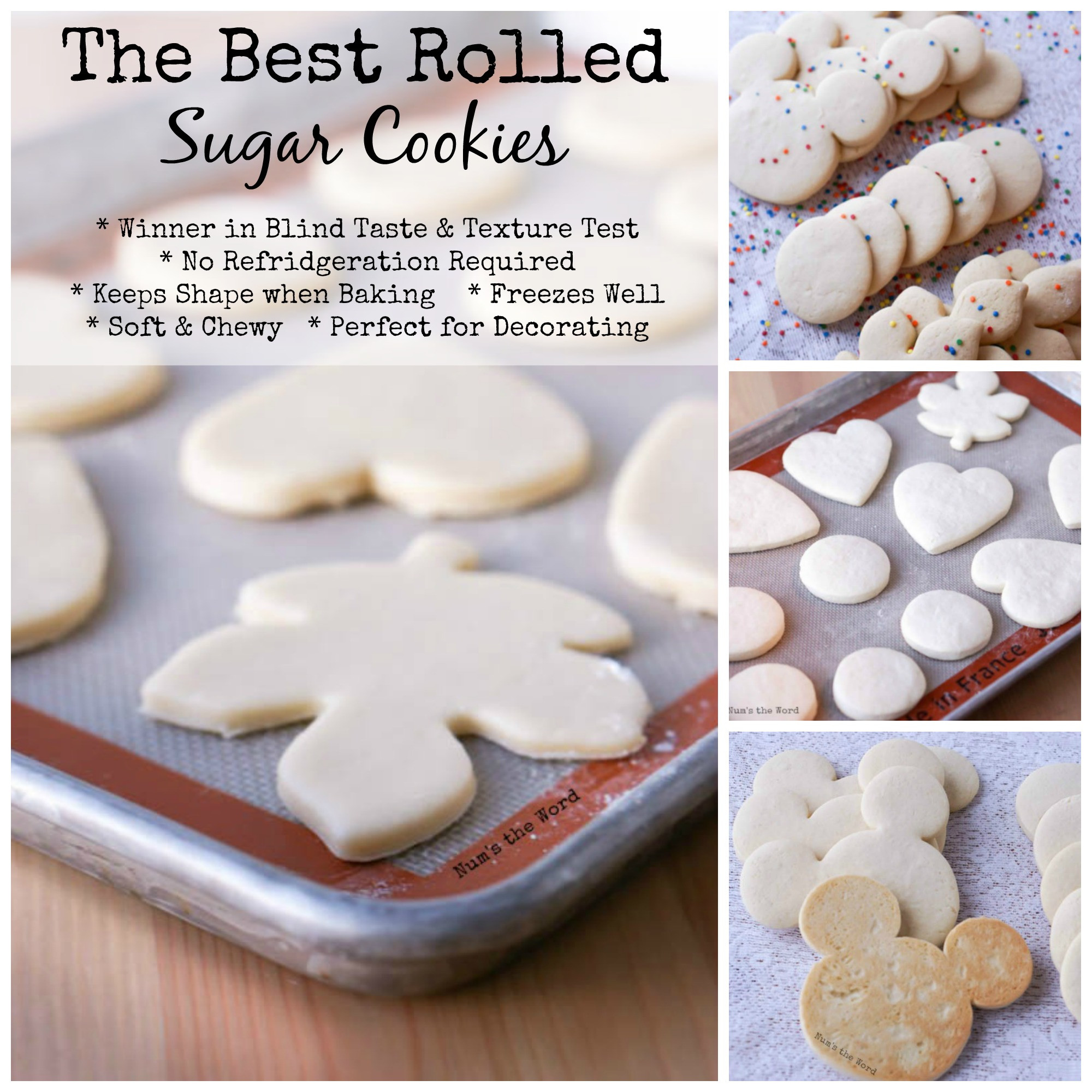Sugar Cookies Rolled New the Best Rolled Sugar Cookies Numstheword