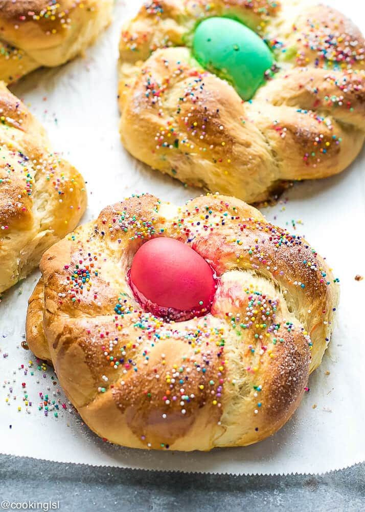 Sweet Easter Bread Recipes New Mini Braided Easter Bread