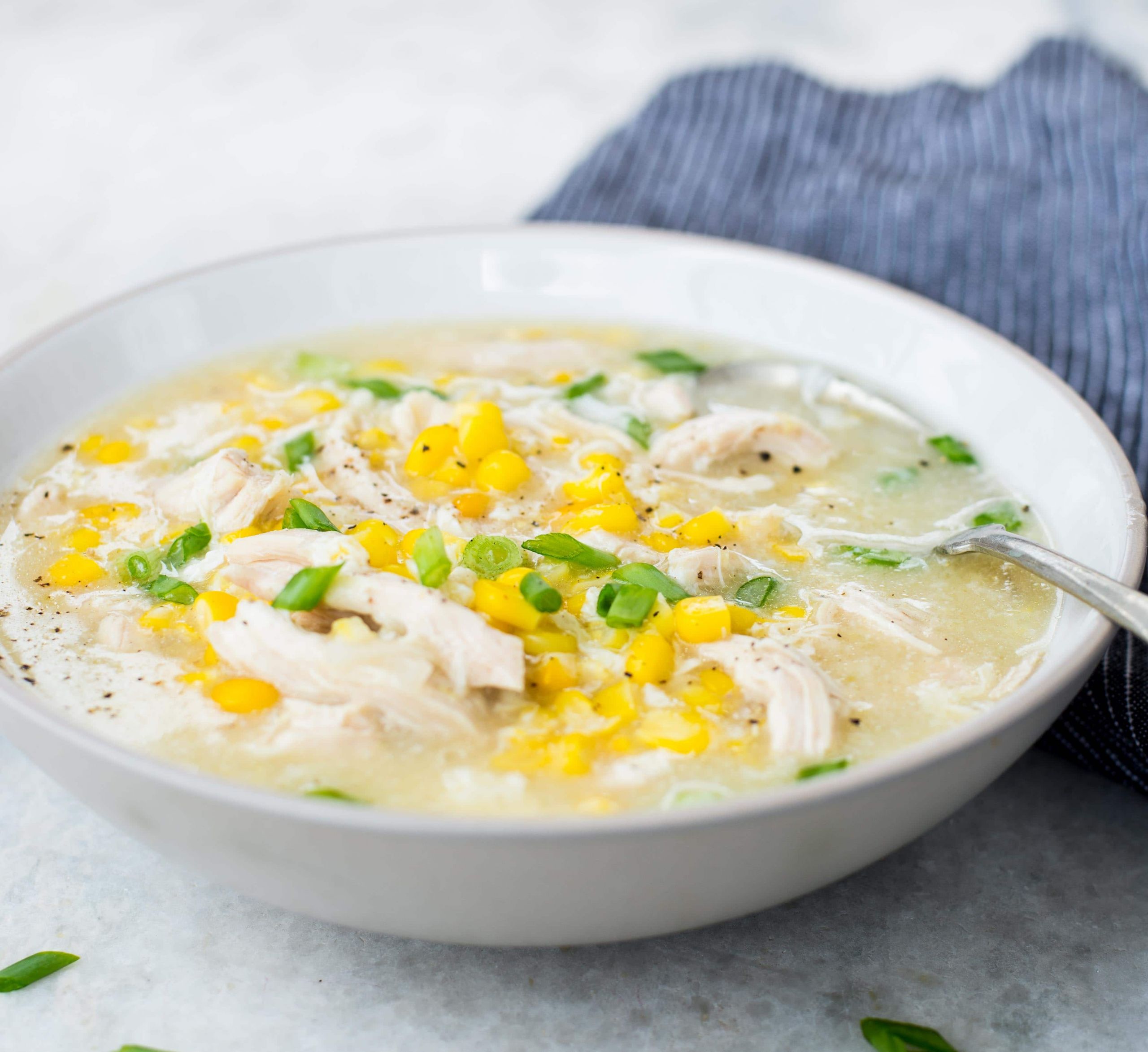 Sweetcorn Chicken soup Elegant Sweet Corn Chicken soup Instant Pot and Stove top