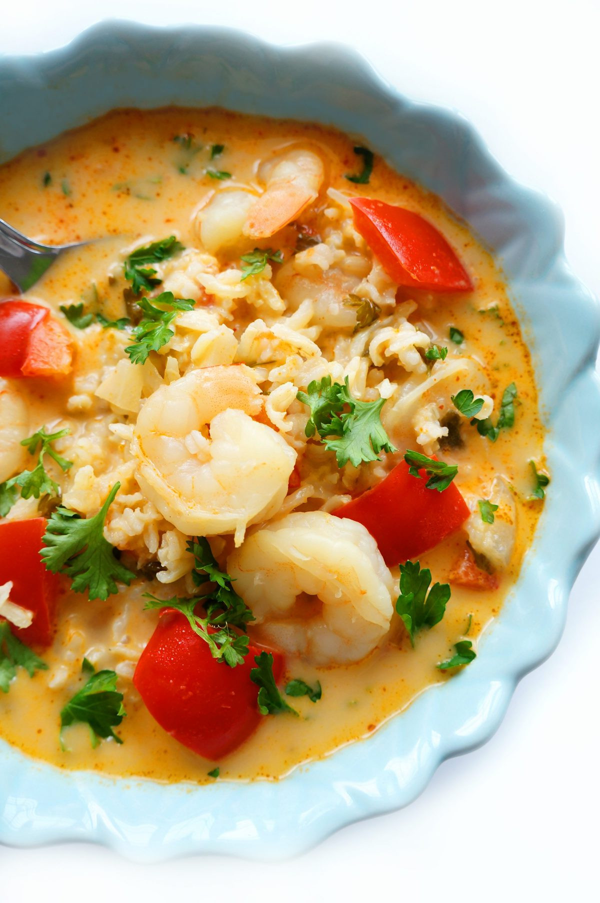 Thai Coconut Shrimp soup Lovely Haute &amp; Healthy Living Thai Coconut Shrimp soup