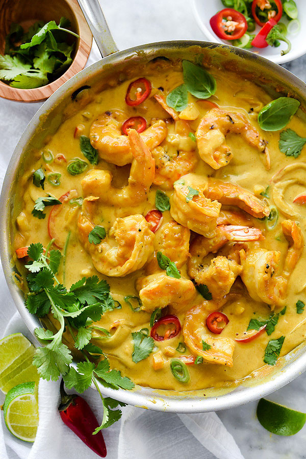 Thai Shrimp Recipes Best Of Thai Coconut Curry Shrimp Recipe