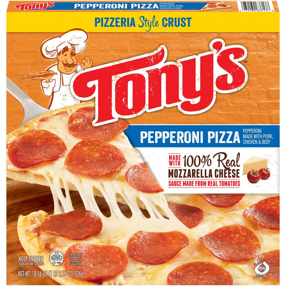 Tony&amp;#039;s Breakfast Pizza Inspirational tony S Pizzeria Style Crust Pepperoni Pizza 18 56 Oz Box