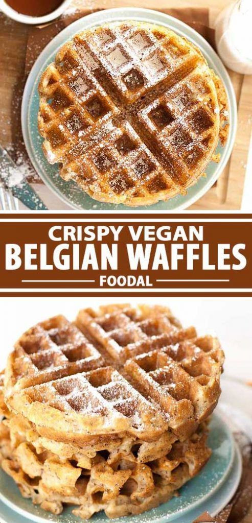 Vegan Belgian Waffles Unique the Best Vegan Belgian Waffle Recipe Crispy Fluffy