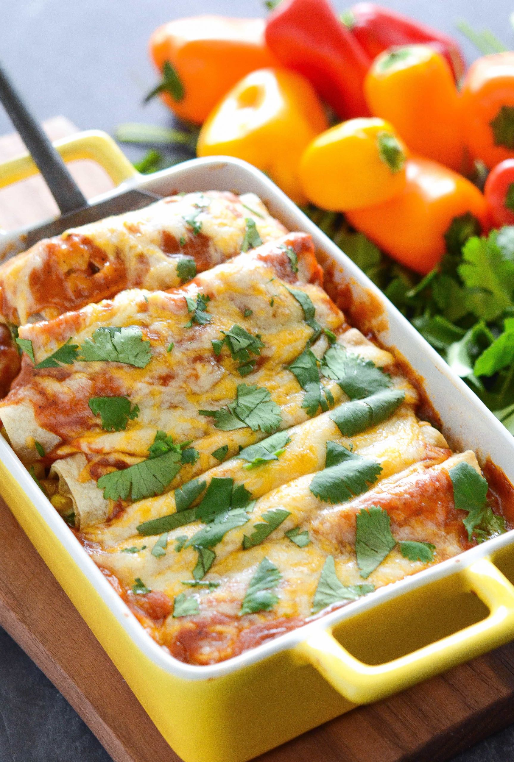15 Delicious Vegetarian Enchiladas Recipe