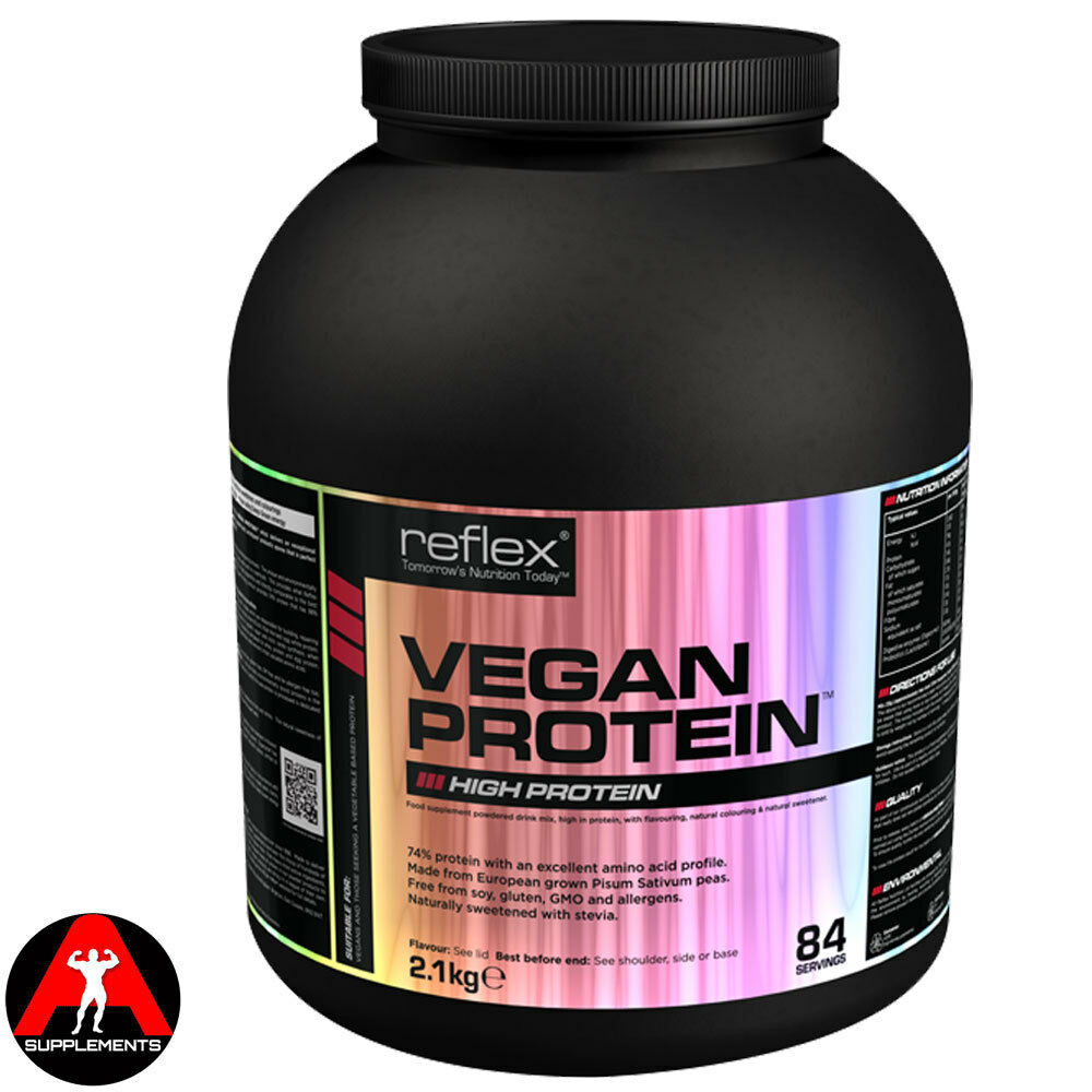 Vegetarian Whey Protein Best Of Reflex Vegan Whey Protein soy Free 2 1kg