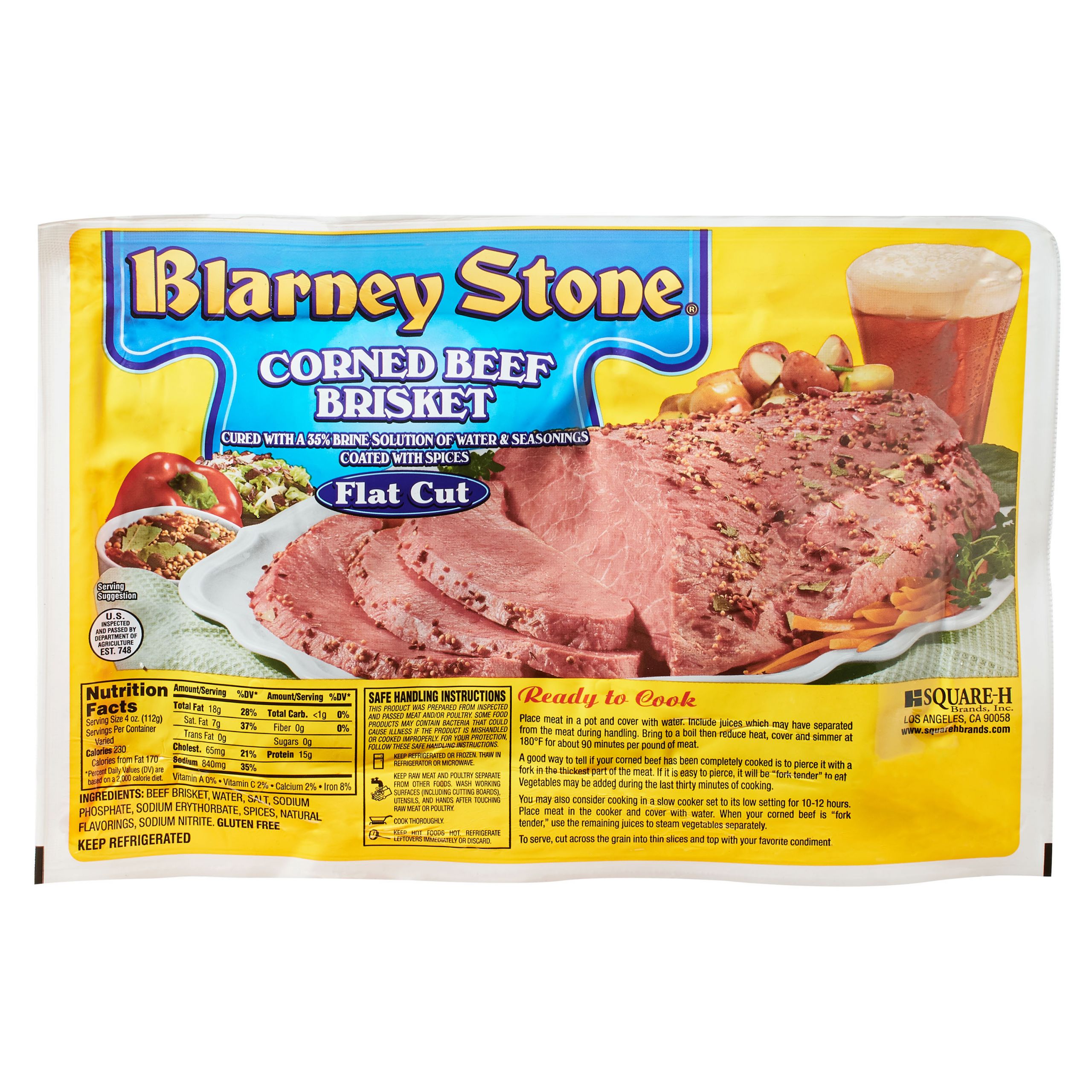 Walmart Beef Brisket Inspirational Blarney Stone Corned Beef Brisket Flat 2 05 5 10 Lb