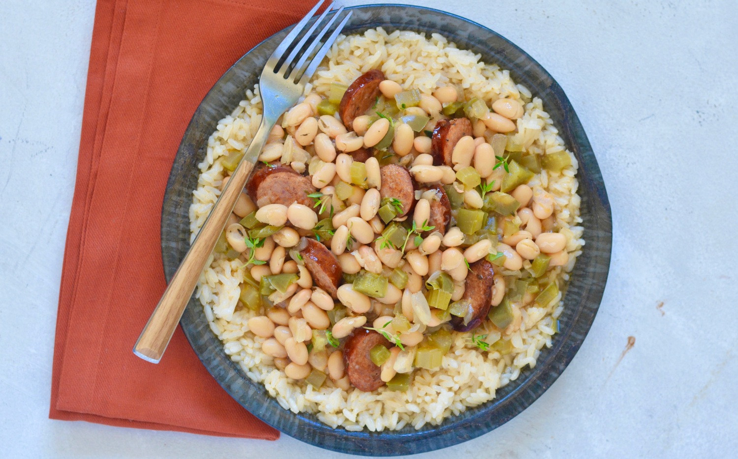 White Beans and Rice Beautiful south Louisiana Style White Beans and Rice