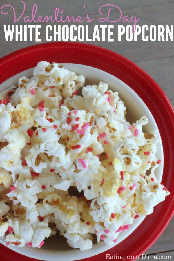 White Chocolate Popcorn Recipe Fresh White Chocolate Popcorn Easy and Frugal to Make as A
