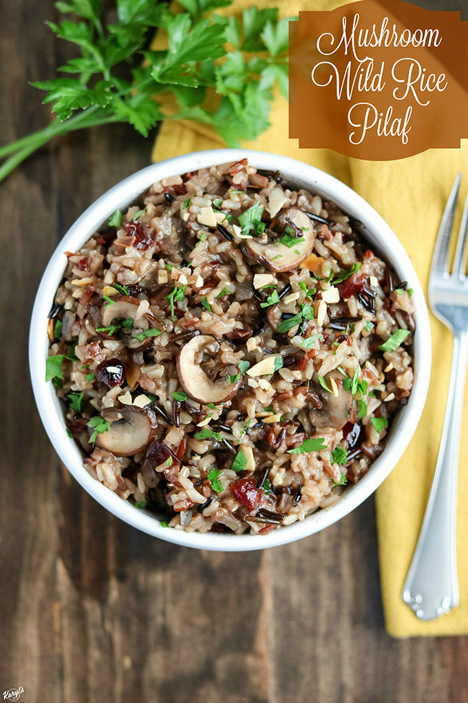 15 Of the Best Ideas for Wild Rice Mushroom Pilaf