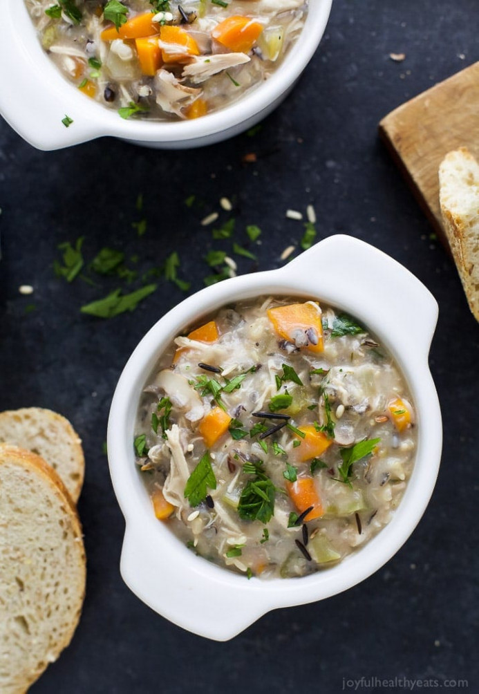 Easy Wild Rice soup Crockpot to Make at Home
