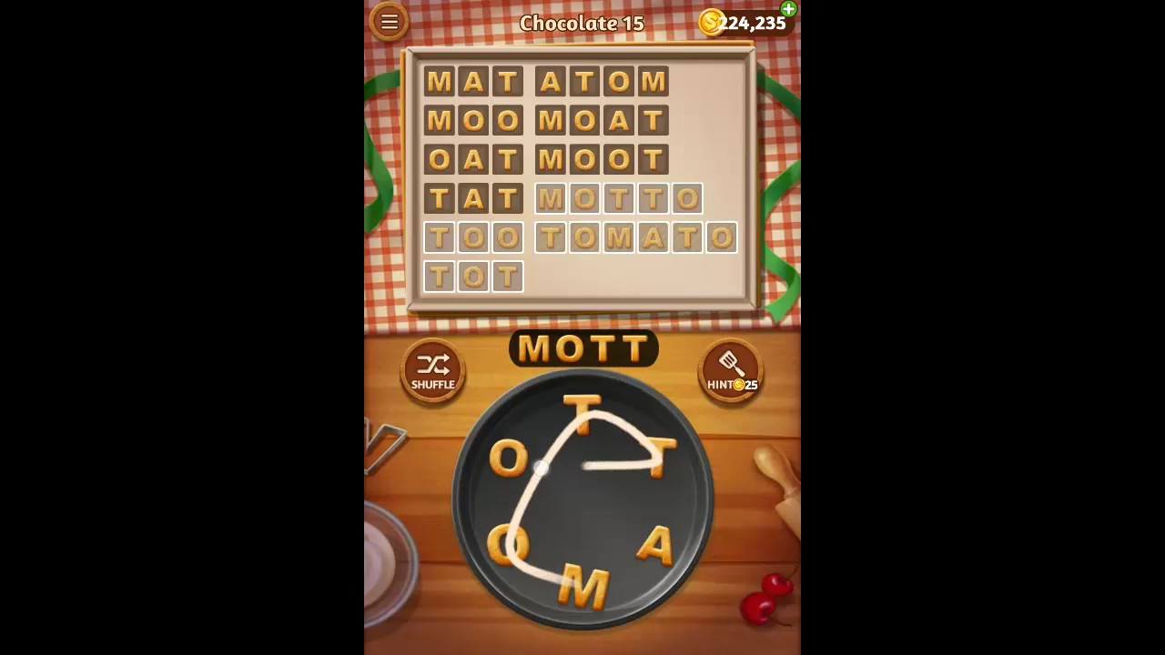 Word Cookies Chocolate 15 Unique Word Cookies Chocolate Pack Level 15 Answers