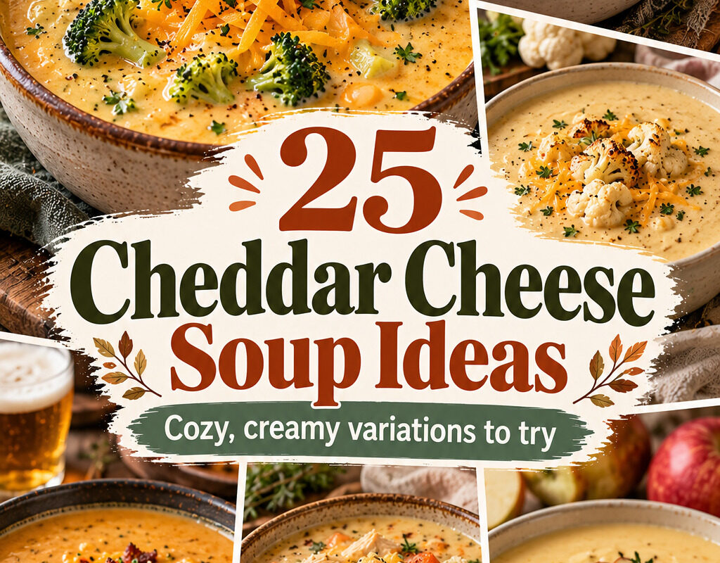 25 Cheddar Cheese Soup Ideas — Cozy Variations for Every Craving