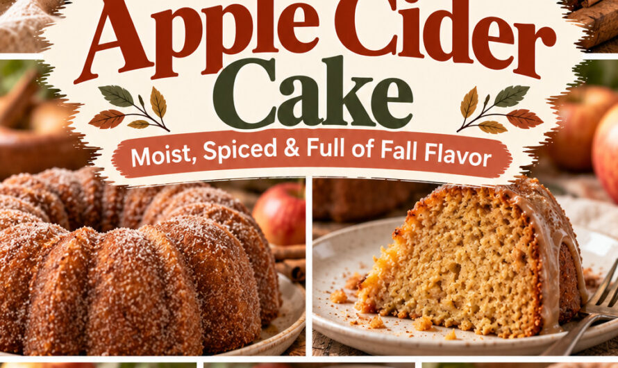 25 Apple Cider Cake Ideas: Bundt Cakes, Glazes & Cozy Fall Desserts