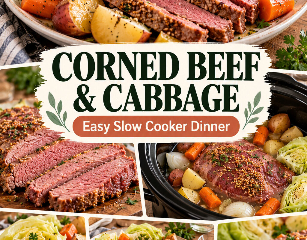 Corned Beef and Cabbage Slow Cooker Recipe for an Easy Comfort Food Dinner