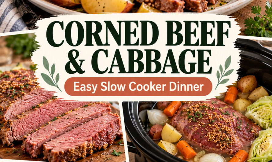 Corned Beef and Cabbage Slow Cooker Recipe for an Easy Comfort Food Dinner