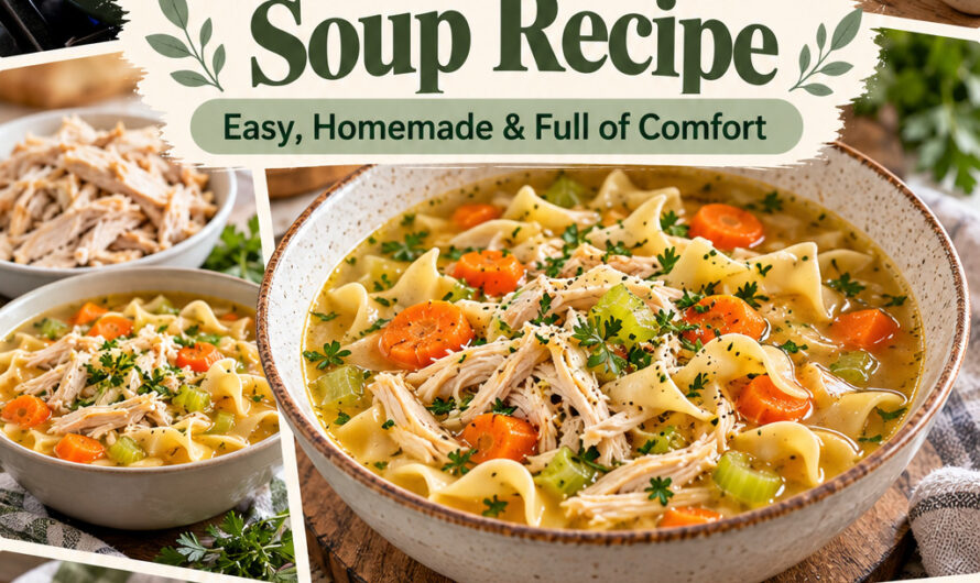 Chicken Noodle Soup Recipe: Easy, Homemade & Full of Comfort