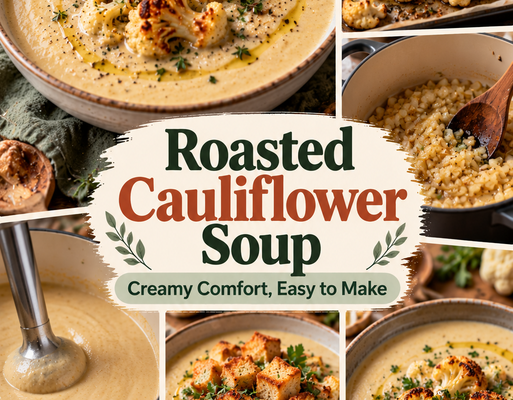 25 Roasted Cauliflower Soup Ideas for Creamy, Cozy Bowls