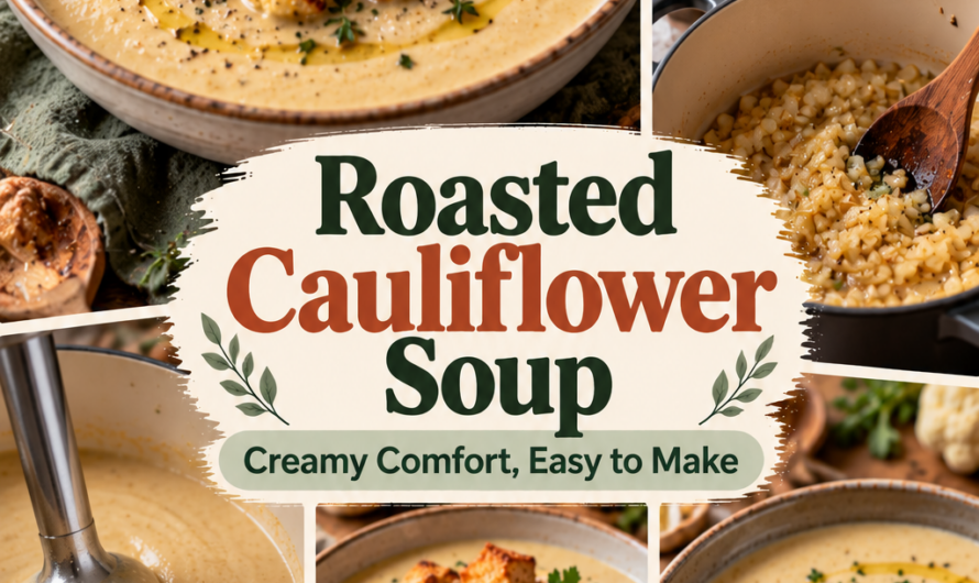 25 Roasted Cauliflower Soup Ideas for Creamy, Cozy Bowls