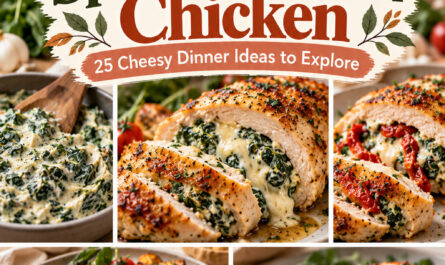 Spinach Stuffed Chicken: 25 Cheesy Dinner Ideas to Explore