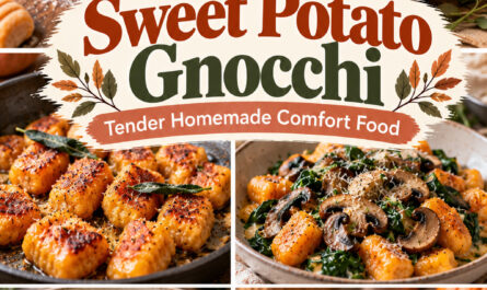 Sweet Potato Gnocchi Recipe and Sauce Ideas
